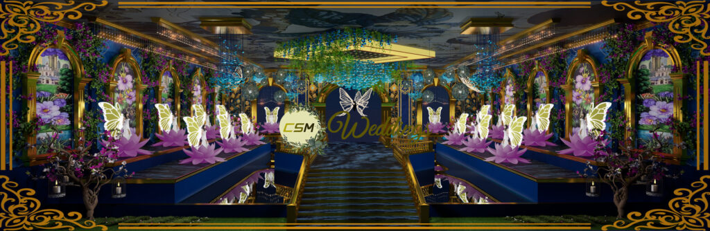 FOYER AREA design by csmweddings designed by chandra shekhar M