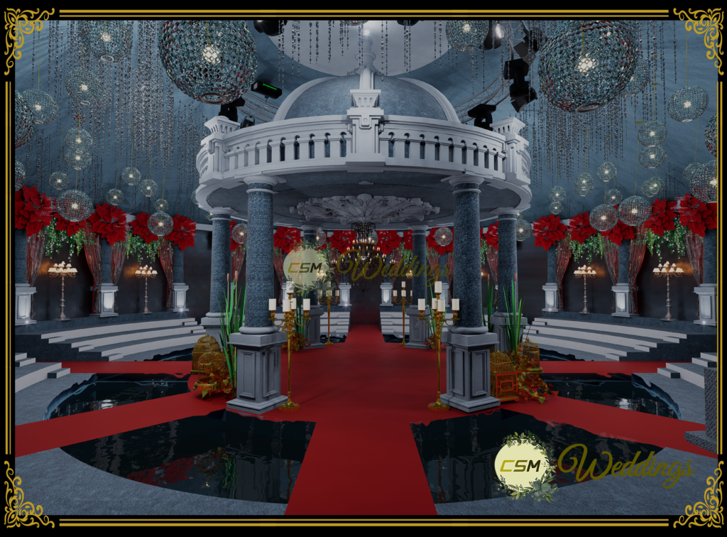 weddind vidhi area design designer chandra shekhar M