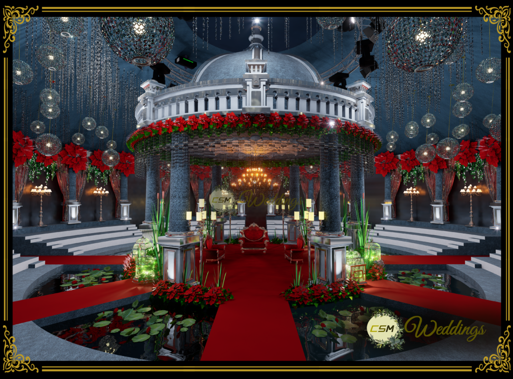 weddind vidhi area design designer chandra shekhar M